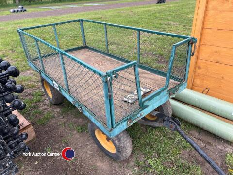 4 wheel garden trolley