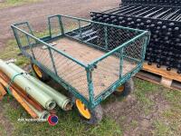 4 wheel garden trolley - 3