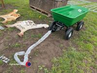 4 wheel garden tipping barrow - 2