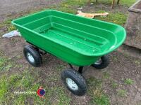 4 wheel garden tipping barrow - 3