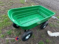 4 wheel garden tipping barrow - 4