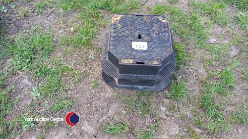 Cast inspection chamber tops