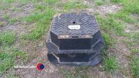 Cast inspection chamber tops - 2