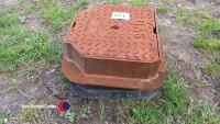 Cast inspection chamber tops - 2
