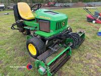 John Deere 2653A 3 cylinder diesel mower, 2833hrs, good order, , key in office