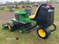 John Deere 2653A 3 cylinder diesel mower, 2833hrs, good order, , key in office - 3