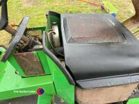 John Deere 2653A 3 cylinder diesel mower, 2833hrs, good order, , key in office - 5