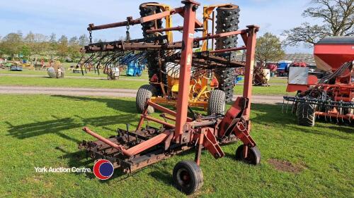 Spring tine harrows