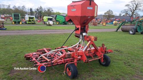 Einbock 3m grass harrows with seeder unit & rear rollers