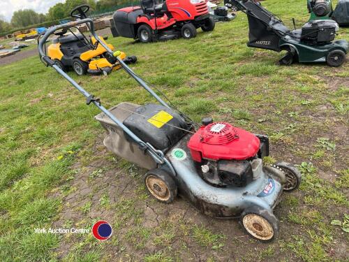 Honda Izy mower with box