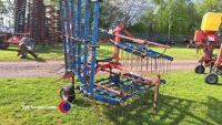 Opico 5m folding grass harrows - 2