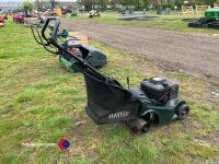 Hayter Harrier 41 electric start mower, in working order - 4