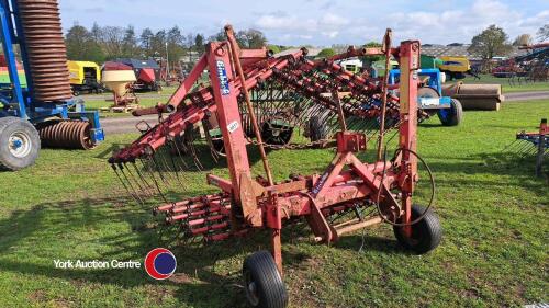 Einbock spring tine grass harrow