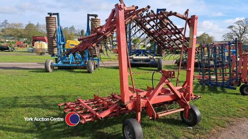Einbock spring tine grass harrow