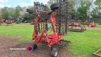 AG 6m grass harrow, hydraulic folding, heavy duty tines, wo