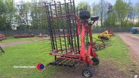 AG 6m grass harrow, hydraulic folding, heavy duty tines, wo - 2