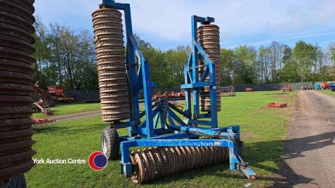 Edlington hydraulic folding Cambridge rollers