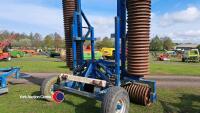 Edlington hydraulic folding 8.3m rollers, 24in cambridge rings - 2