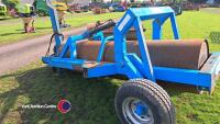 Watson end tow ballast roller, good order, good bearings, holds water - 3