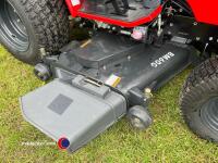 Un-used Branson/TYM 2505H diesel compact lawn tractor 25hp, mid deck, lift arms, power steering, hydro drive, certificate of conformity and 1st road reg docs available, key in office - 9