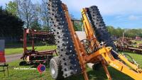Simba 5.5m Aqueel II trailed rubber press c/w Stocks seeder, 2009 - 2