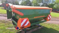 2014 Amazone ZAM 3001 Profis Hydro fertiliser spreader, Amatron 3 control box, OM 18 -24 and OM 24-36 discs, control box in office - 2