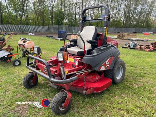 Ferris Z5100 zero turn mower, 61in cut, caterpillar diesel engine, rear discharge, used regularly, key in office
