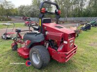 Ferris Z5100 zero turn mower, 61in cut, caterpillar diesel engine, rear discharge, used regularly, key in office - 4