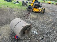 Hand pulled garden roller