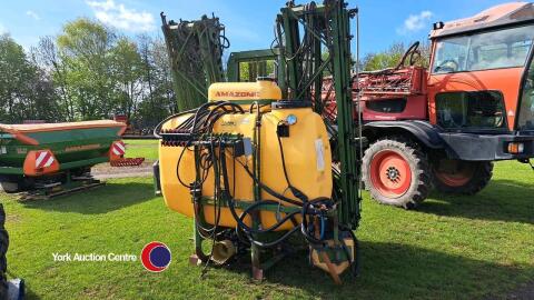 Amazone UF1200 24m boom sprayer c/w control boxes in office