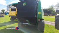 John Deere 990 baler, retirement sale, 15,700 bales, 2013, screen and manuals in office - 5