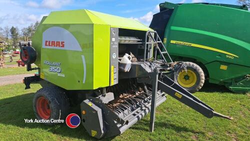Claas Rollant 350 round baler, control box in office