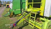 Claas Rollant 255 Roto Cut round baler, control box in office - 2
