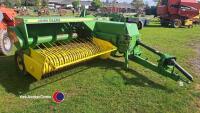 1987 John Deere 459 conventional baler, dry stored and unused for 25 years c/w original manual, pto and manual in office - 2