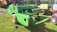 1987 John Deere 459 conventional baler, dry stored and unused for 25 years c/w original manual, pto and manual in office - 4