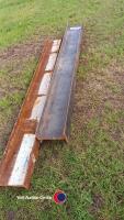 2 x steel girders