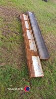 2 x steel girders - 2