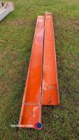 2 x steel girders - 2