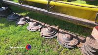 Fella SM350 3.5m cut mounted disc mower hydraulic folding - 3