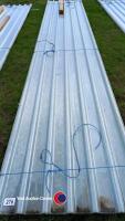 12 x 5800m box profile roof lights, new