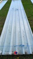 12 x 5800m box profile roof lights, new