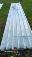 12 x 5560m box profile roof lights, new - 2