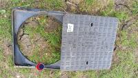 New cast iron manhole cover including frame - 2