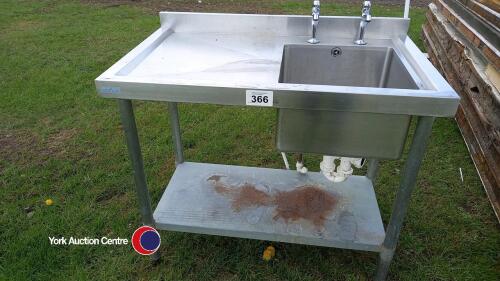 Stainless steel sink