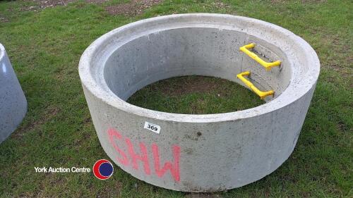 New concrete man hole rings