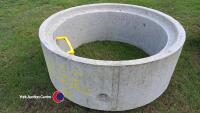 New concrete man hole rings - 2