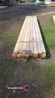 Quantity of 4 x 2 eased edge timber at 4.8m long - 2