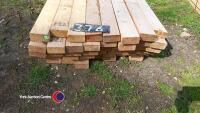 Quantity of 4 x 2 eased edge timber at 4.8m long - 3
