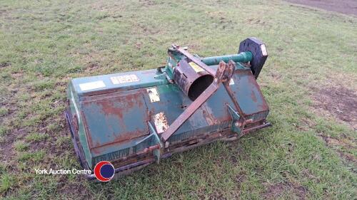Kilworth 4ft tractor flail mower, working