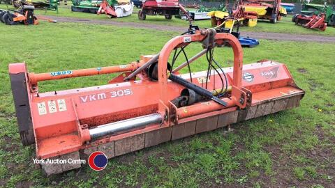 Kuhn VKM305 flail mower, 2009